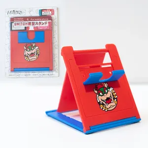 Soporte para consola de <span class=keywords><strong>Super</strong></span> <span class=keywords><strong>Mario</strong></span> <span class=keywords><strong>Bros</strong></span>, soporte fácil para jugar, reloj para teléfono móvil, Drama soporte ajustable, accesorio pequeño, regalo de Navidad - Product Image 2