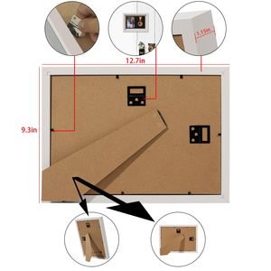 Boîte de présentation en bois massif pour médailles et photos, personnalisable, cadre d'ombre pour récompenses de marathon, vente en gros 2026 - Product Image 5