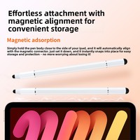Prix d'usine, vente en gros, stylo tactile magnétique universel quatre-en-un Meepss en métal, encre pour l'écriture manuscrite, compatible avec iPad Android