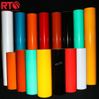 Material Reflectante de Grado Comercial para Publicidad, Serie 3200, Vinilo Reflectante Acrílico Plateado Desgarrable para Señalización Vial Temporal