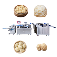 Machine de production entièrement automatique de Bao Buns (petits pains vapeur) de grande capacité, en acier inoxydable 304 de qualité alimentaire, avec moteur