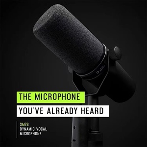 Sm7b Micro giọng hát động phòng thu chuyên nghiệp ghi âm podcasting mic 20Hz-20kHz đáp ứng tần số giữa/cardioid mẫu - Product Image 2