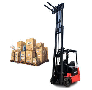Carretilla elevadora de 3 ruedas con certificado CE, carretilla elevadora eléctrica pequeña de 1,5 toneladas y 2,0 toneladas, carretilla elevadora de 3 ruedas para pasillo estrecho para contenedor - Product Image 1