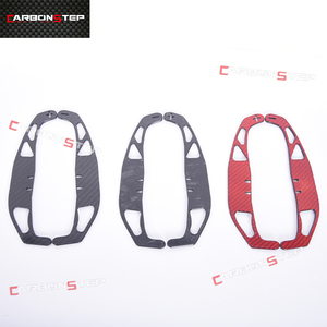 Para <span class=keywords><strong>Audi</strong></span> A4 B8 A3 8P S3 A5 A6 <span class=keywords><strong>S6</strong></span> <span class=keywords><strong>C6</strong></span> Q5 A8 R8 TT TTS Volante de coche Palanca de cambios de carbono Extensión de engranaje - Product Image 3