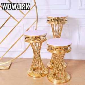 WOWORK 2026, Soporte Redondo de Acrílico Transparente para Exhibición de Postres, Decoración de Bodas, Artículos para Fiestas de Baby Shower, Eventos en Fushun - Product Image 3