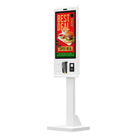 Commande de kiosque de 27 pouces à écran tactile système de point de vente kiosque libre-service écran tactile LCD systèmes optionnels