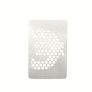 Hot Sell Custom Stainless Steel Metal Card <b>Grinder</b> Cards - Product Image 4