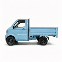 Voiture électrique multifonctionnelle mini pick-up berline EEC/COC/L7e CP avec moteur 4000W, autonomie inférieure à 100 km, pour le transport agricole et urbain