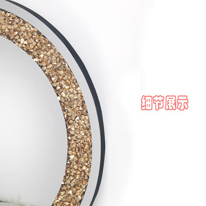 Il produttore fornisce direttamente Venice glass hanging golden broken diamond wash glass, soggiorno, <span class=keywords><strong>specchio</strong></span> da <span class=keywords><strong>parete</strong></span> per <span class=keywords><strong>camera</strong></span> da letto - Product Image 3