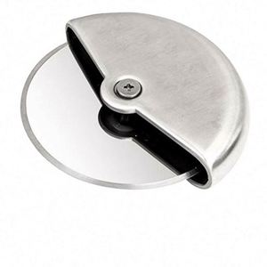 Cortador de Pizza de Acero Inoxidable 304 de Alta Calidad con Logotipo Personalizado, Herramienta de Cocina con Rueda Individual - Product Image 1