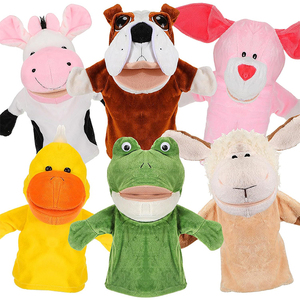 Marioneta <span class=keywords><strong>de</strong></span> animales <span class=keywords><strong>de</strong></span> peluche U190, juguete suave para contar cuentos, enseñanza, espectáculo preescolar, teatro, regalos <span class=keywords><strong>de</strong></span> cumpleaños, marioneta <span class=keywords><strong>de</strong></span> dedo <span class=keywords><strong>de</strong></span> <span class=keywords><strong>fieltro</strong></span> - Product Image 1