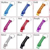 Décapsuleur de bouteille de bière en aluminium personnalisé, promotionnel, pas cher, vierge pour sublimation, avec votre logo, vente en gros