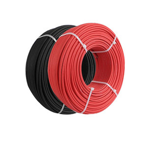 Photovoltaic <b>Power</b> <b>Cable</b> 2.5 4 6 Sqmm Tin Plated Copper PVC Insulated IP65 Outdoor Use Low Voltage 1000V Rated - Product Image 1
