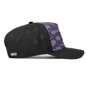 Casquette de baseball personnalisée à 5 panneaux avec impression par sublimation sur patch PVC, entièrement personnalisable, TCAP Chine - Product Image 2