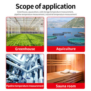 LX923T-A デジタル湿度計温度計 内蔵プローブ USB給電 IP65等級 プール/バスルーム用 OEM/ODMカスタマイズ可能 2年間保証 - Product Image 5