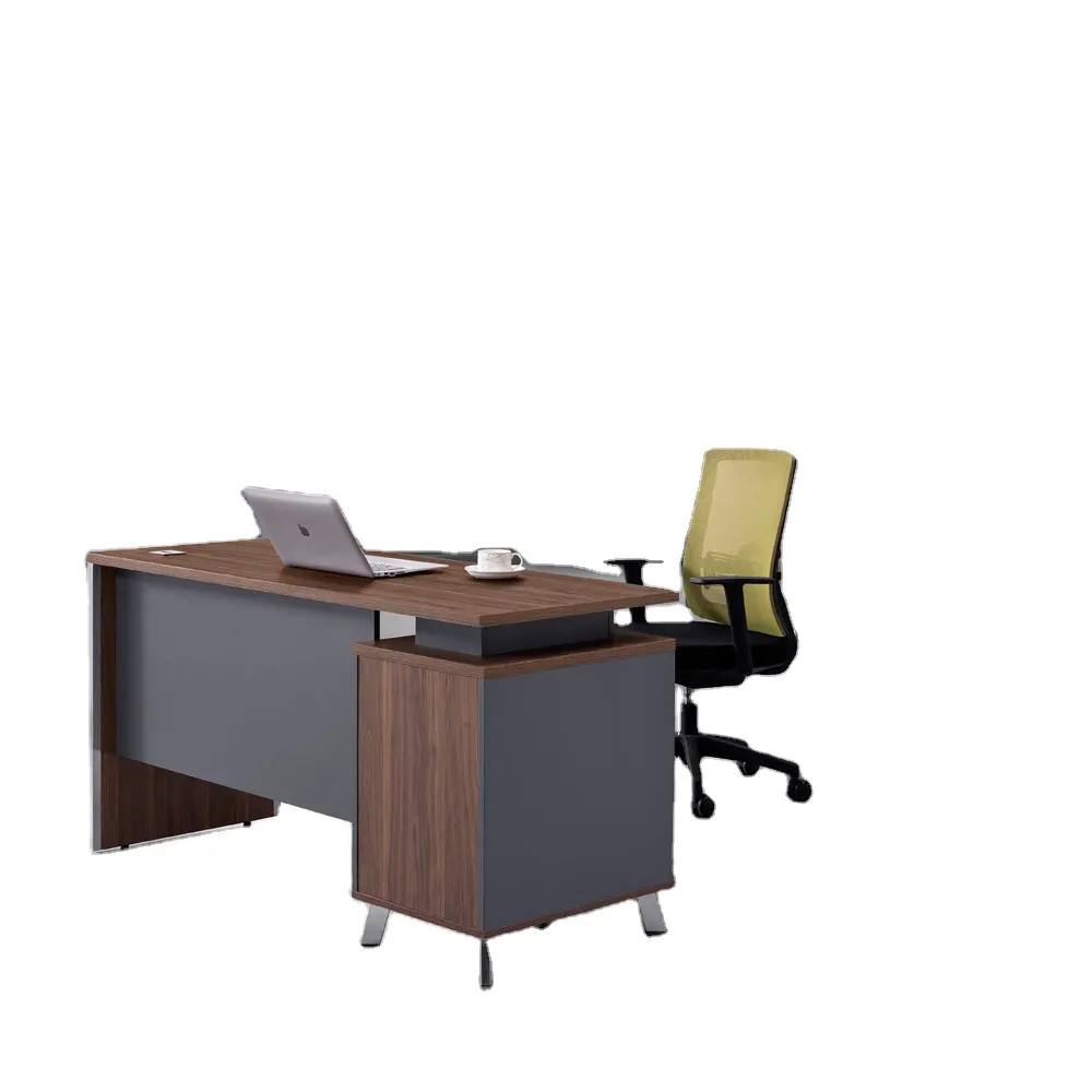 مصنع الجملة طاولة مكتب تنفيذي خشبية خشبية مدير التنفيذي الفاخرة طاولة مكتبية مكتب