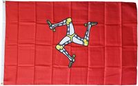 Expédition rapide, nouveau drapeau numérique imprimé de l'île de Man de 3x5 pieds pour décorations extérieures