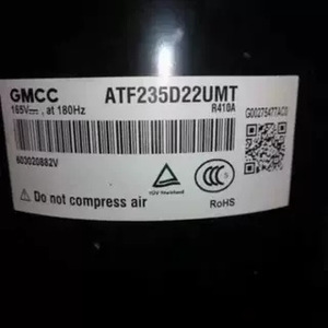 คอมเพรสเซอร์แอร์ฮัวนาน รุ่น ATF235D22UMT ใช้สารทำความเย็น R410 แรงดันไฟฟ้า 165V 180HZ สำหรับเปลี่ยนซ่อม - Product Image 2