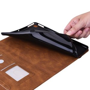 Funda de tableta con soporte a prueba de golpes de cuero PU a la moda para Redmi <span class=keywords><strong>Pad</strong></span> SE /Lenovo Tab M10 5G 2023, soporte para lápiz, ranuras para tarjetas - Product Image 4