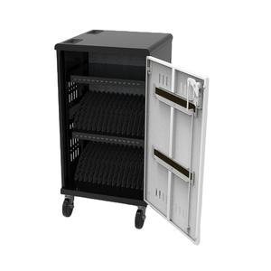 30 портов USB зарядная тележка; Зарядная станция для ноутбука; Стальной зарядный шкаф для тележки - Product Image 2