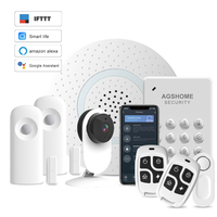 Systèmes de Sécurité Domestique Intelligents Sans Fil DIY OEM ODM avec Détecteur de Mouvement PIR, Fonction SOS et Portée de Détection de 5-7m