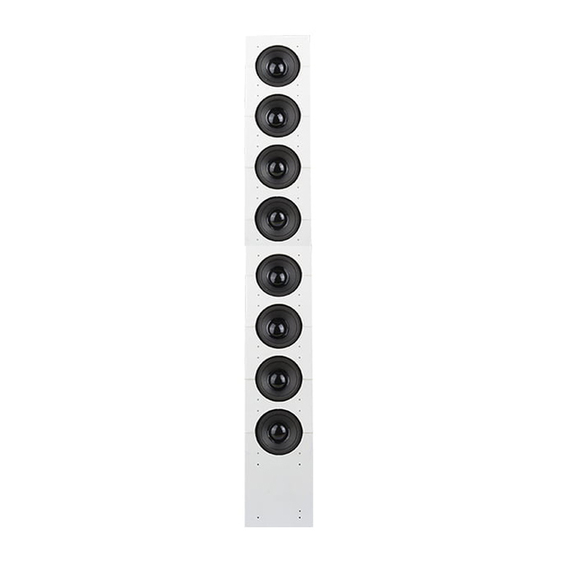 M-80H 3 Inch 40W 100V OEM Manufacturer High Quality Column Speaker Active Column Speaker