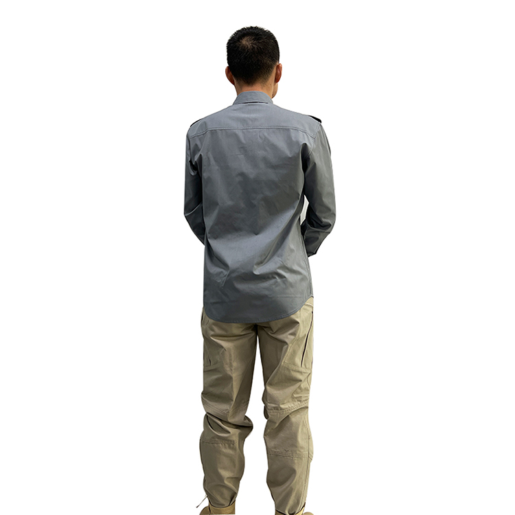 Wholesale High Quality Security Guard Uniform Dark Blue Security Uniform Shirts