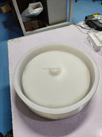 Moule en silicone pour pot de fleurs en résine de ciment de grande taille carré