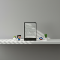Lecteurs de livres électroniques de 7 pouces avec grand écran tactile haute résolution, livres électroniques gratuits à lire sur écran E-ink personnalisé