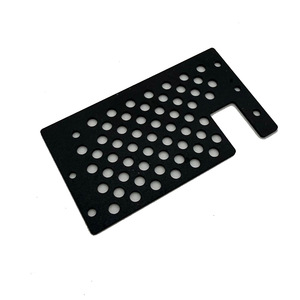 Custom Precision Black PP PVC PET <b>Plastic</b> Grid Sheet <b>Mesh</b> Filter Part for Industrial Use - Product Image 1