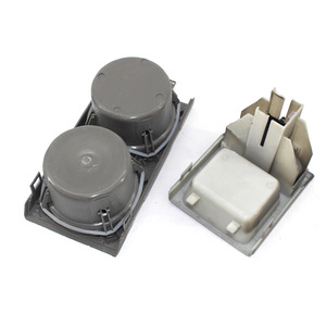 Multifunctional Cup Holder For 1999-2005 Bmw E46 Center <b>Stack</b> Wood Grain ABS Material 51168217953 - Product Image 3