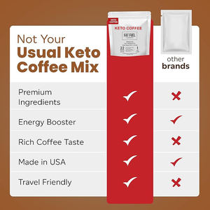 Café Cétogène : <span class=keywords><strong>Substitut</strong></span> <span class=keywords><strong>de</strong></span> <span class=keywords><strong>Repas</strong></span> Complet, <span class=keywords><strong>Poudre</strong></span> <span class=keywords><strong>de</strong></span> Café Instantané en Bouteille, Café Vert - Product Image 5