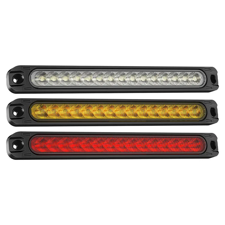 12V/24V 15LED luci di indicatore di posizione del lato del camion lampeggiante luce stroboscopica segnale di arresto luce di avvertimento per camion rimorchio