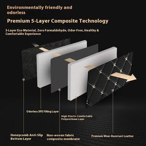 Grand tapis <span class=keywords><strong>de</strong></span> <span class=keywords><strong>coffre</strong></span> en cuir imperméable spécial pour voitures Tapis <span class=keywords><strong>de</strong></span> <span class=keywords><strong>coffre</strong></span> à bagages avec <span class=keywords><strong>protection</strong></span> <span class=keywords><strong>de</strong></span> l'environnement sans odeur - Product Image 3