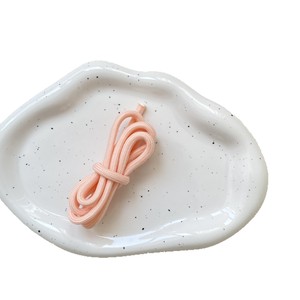 Porte-clés en corde tressée de 5 mm, cordon en nylon, porte-clés DIY, breloque de sac tendance, vente en gros personnalisée - Product Image 4