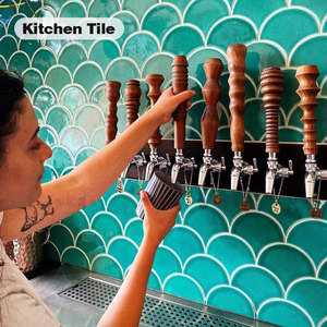 Glossy Gel Painting Marble Leaf with Travertine Egypt Pieces <strong>Sicis</strong> <strong>Mosaic</strong>-mesh Back Tile <strong>Mosaic</strong>