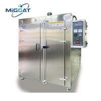 Horno de secado industrial de doble puerta delantero y trasero de acero inoxidable bien recibido de fábrica, horno de revulcanización de silicona