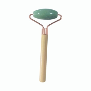 Aventurine <b>Jade</b> <b>Roller</b> and Gua Sha Set | Natural Facial Massager for Tightening & Rejuvenation | Wholesale Price - Product Image 4
