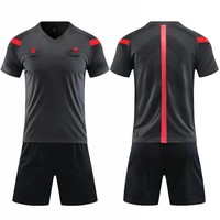 Nouvelle arrivée Football Juge Uniformes Arbitre Vêtements Football Arbitre Maillots Kit Football Jersey