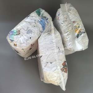 Trapos de Algodón Blancos Impresos: Solución Económica para Limpieza Industrial y de Lugares de Trabajo - Product Image 1