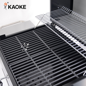 KAOKE 24 pollici festa tedesca grande barbecue Grill <span class=keywords><strong>Trolley</strong></span> griglie barbecue griglie da esterno barbecue con tavolini laterali - Product Image 2