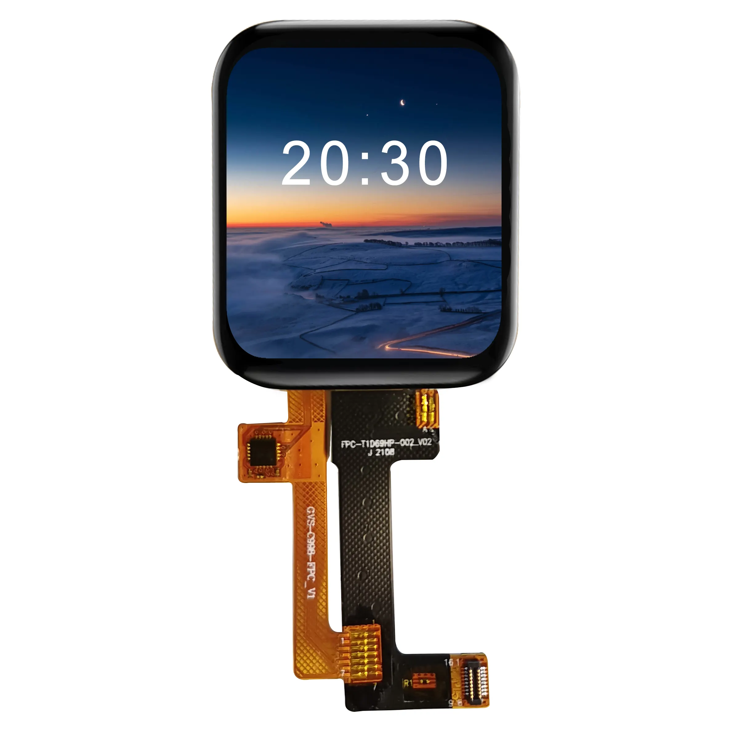 Hot Selling 1.69 "240X280 Tft Rgb Lcd Spi Display Voor Wearable Apparaat