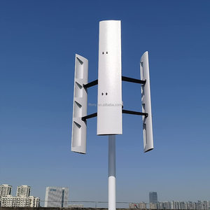 Éolienne à axe vertical 20 kW 10 kW 15 kW à faible vitesse de démarrage, 24 V 48 V 96 V 220 V, énergie éolienne pour la maison - Product Image 2