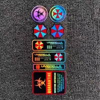Autocollants de course moto réfléchissants personnalisés en gros, décalcomanies pour visière de casque, motifs de dessins animés, graphiques de logo de sponsor à usage unique