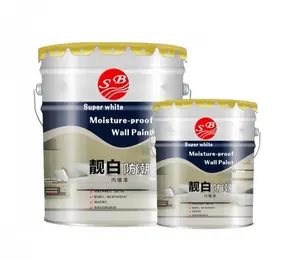 Factory direct sales High hiding power environmentally friendly industrial moisture-proof latex paint for wall