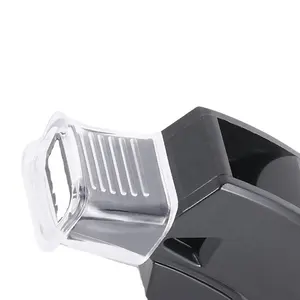 Johold peluit logam tanpa inti plastik, dengan warna transparan tidak berbau, peluit olahraga wasit cocok dengan pelindung mulut biasa