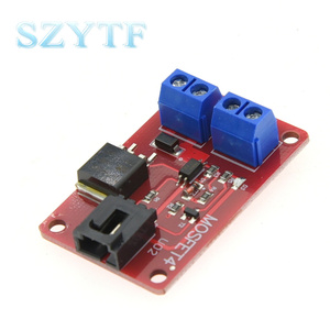 Szytf 1 ช่อง 1 รูท ปุ่ม MOSFET <span class=keywords><strong>IRF540</strong></span> + โมดูลสวิตช์ MOSFET - Product Image 3