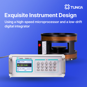 <span class=keywords><strong>Fluxmètre</strong></span> numérique TD8900 0,2 mWb~2000 mWb, mesure du flux <span class=keywords><strong>magnétique</strong></span>, précision de 0,5 %, diverses options de bobines - Product Image 3