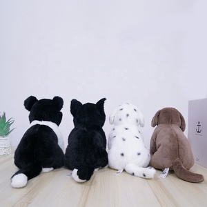 Lindo Peluche de <span class=keywords><strong>Husky</strong></span> <span class=keywords><strong>Siberiano</strong></span>, Juguete de Peluche Realista de Perro, Almohada Suave para Sofá, Muñeco de Confort, Regalos de Navidad al por Mayor - Product Image 5