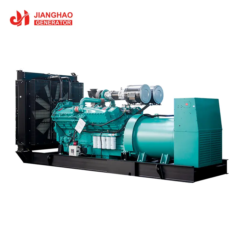 20 feet 1 mw generator price 60HZ 480V silent diesel power plants 1250kva canopy generator set factory price